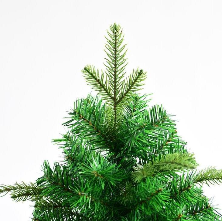 Xmas Tree Fast Delivery Party Home Decorations 150CM 180CM 210CM Green Tree Auto-open PE Mixed PVC Christmas Tree Artificial