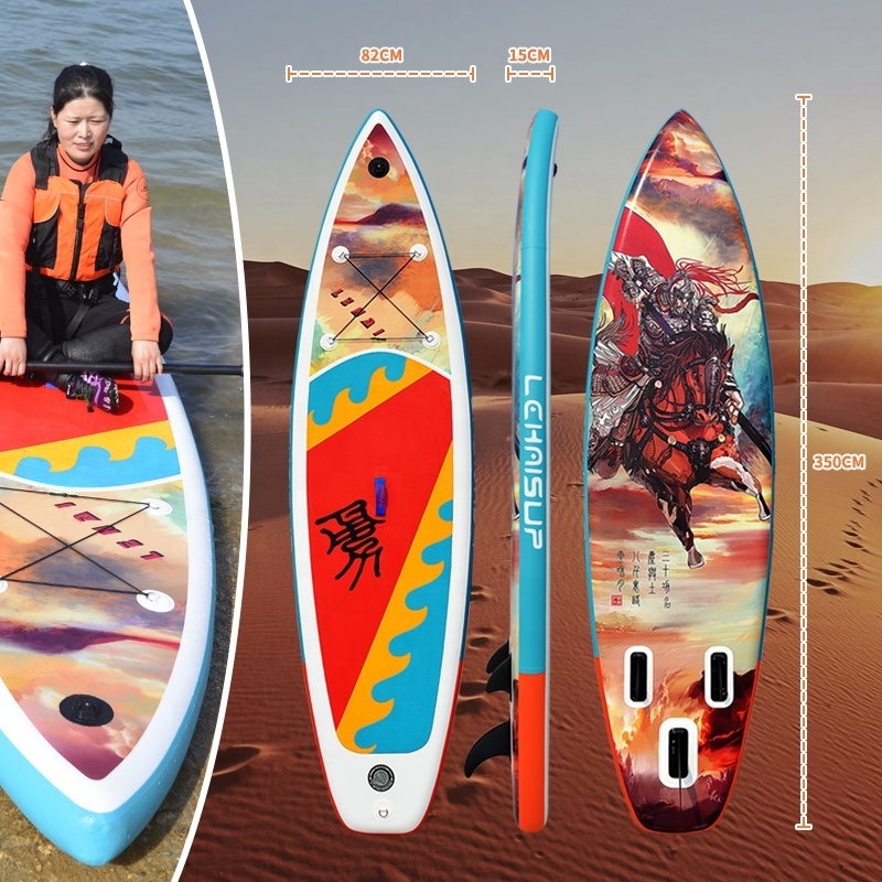 Agent sales or customized logo SUP inflatable paddle board fishing competition surfboard with cheap shipping