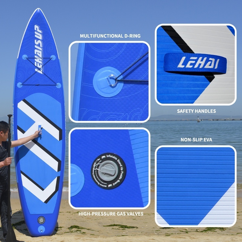 2024  wholesale sports equipment New Inflatable Racing Board Race Sup With accessories repair kit