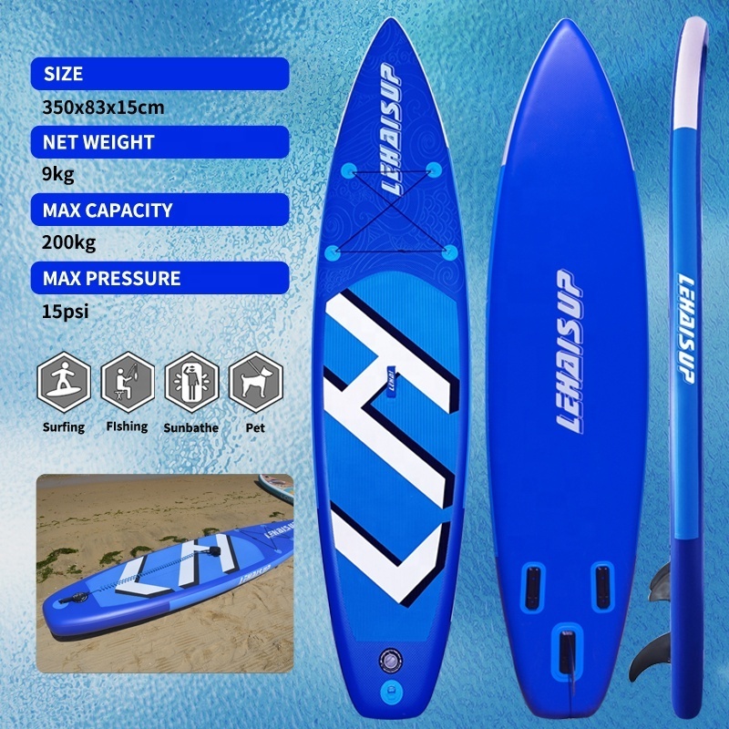 2024  wholesale sports equipment New Inflatable Racing Board Race Sup With accessories repair kit