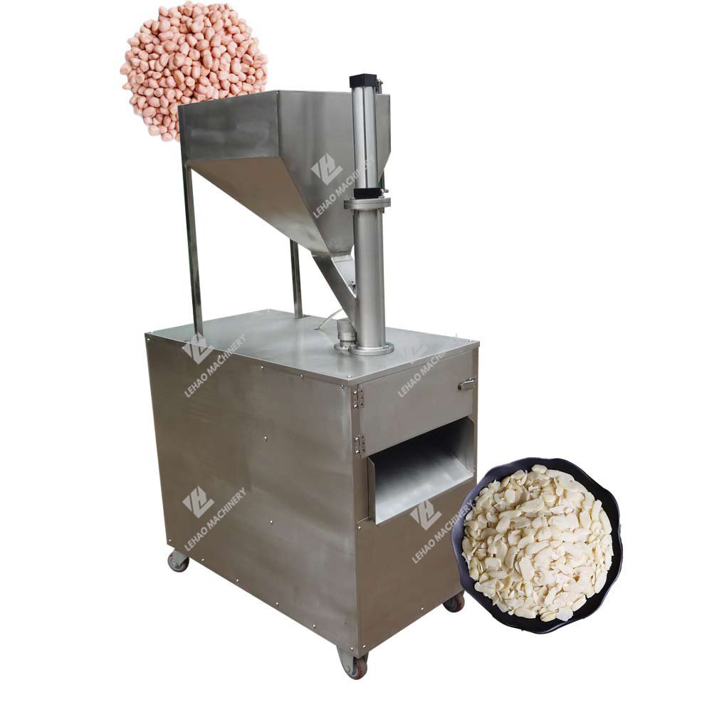 Industrial nut slicer almond peanut cutter cashew nut hazelnut slicing machine almond peanut slicer