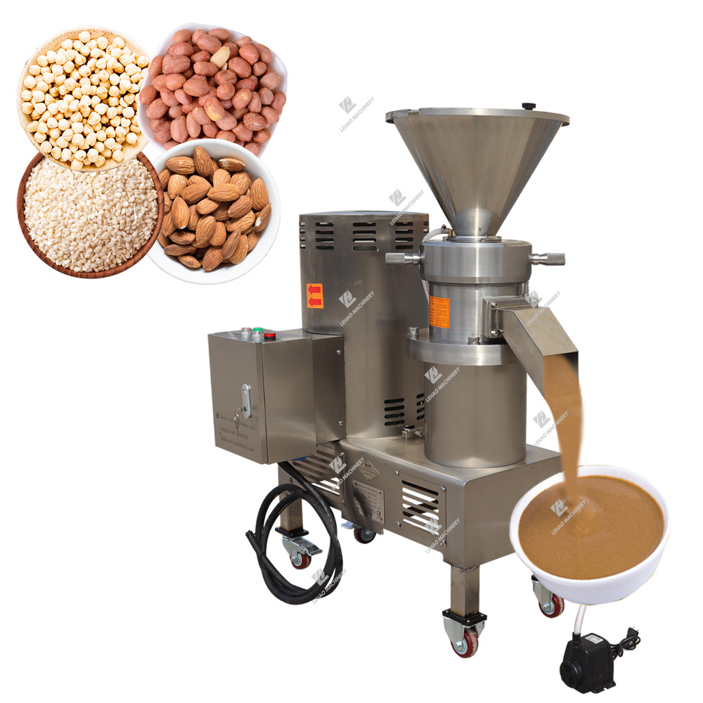 Professional factory supplier multifunctional commercial small scale peanut butter shea butter making machine