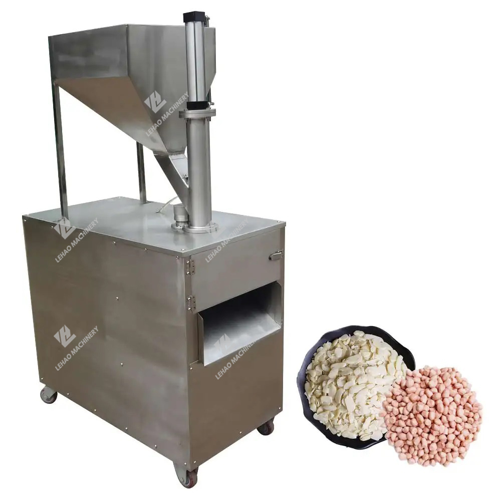 Industrial nut slicer almond peanut cutter cashew nut hazelnut slicing machine almond peanut slicer