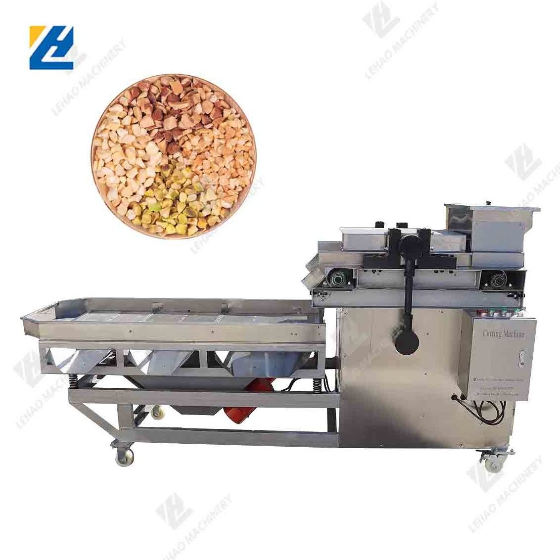 LEHAO multi functional grain chopper cutting machine nut food chopper for cutting almond hazelnut walnut kernel