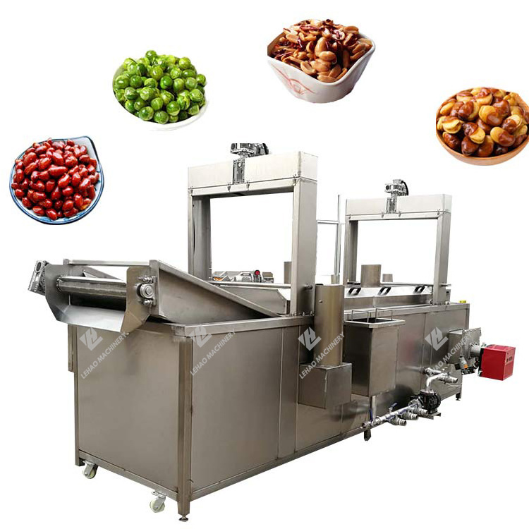 Industrial deep gas heating chicken fryer machine groundnut onion frying machine commercial french fries machine turkey