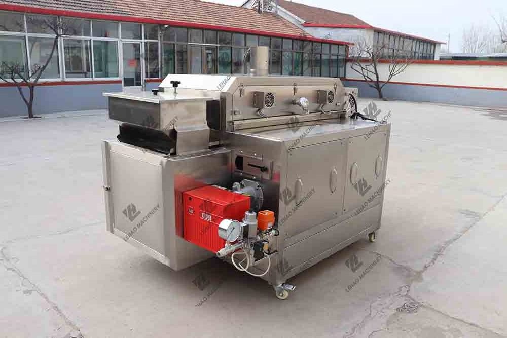 Small nut roasting machinery automatic peanuts roaster manufacturer peanut nuts roasting machine commercial price