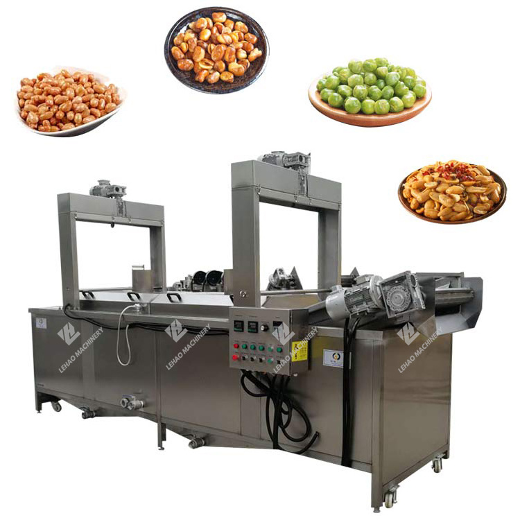 Automatic fried chicken breading machine buttermilk fried shrimp machine making fried potatoes european pilchard frying machine