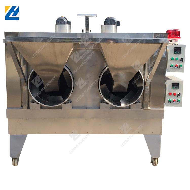 Weifang Lehao factory low price food processing machine roasted seeds nuts coffee bean cashew nuts