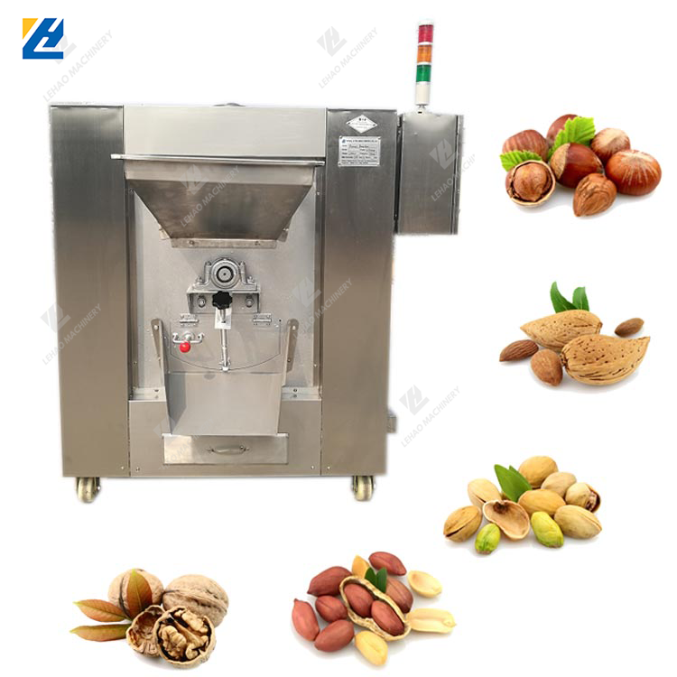 Low price stainless steel walnut nuts roaster peanut roasting machine