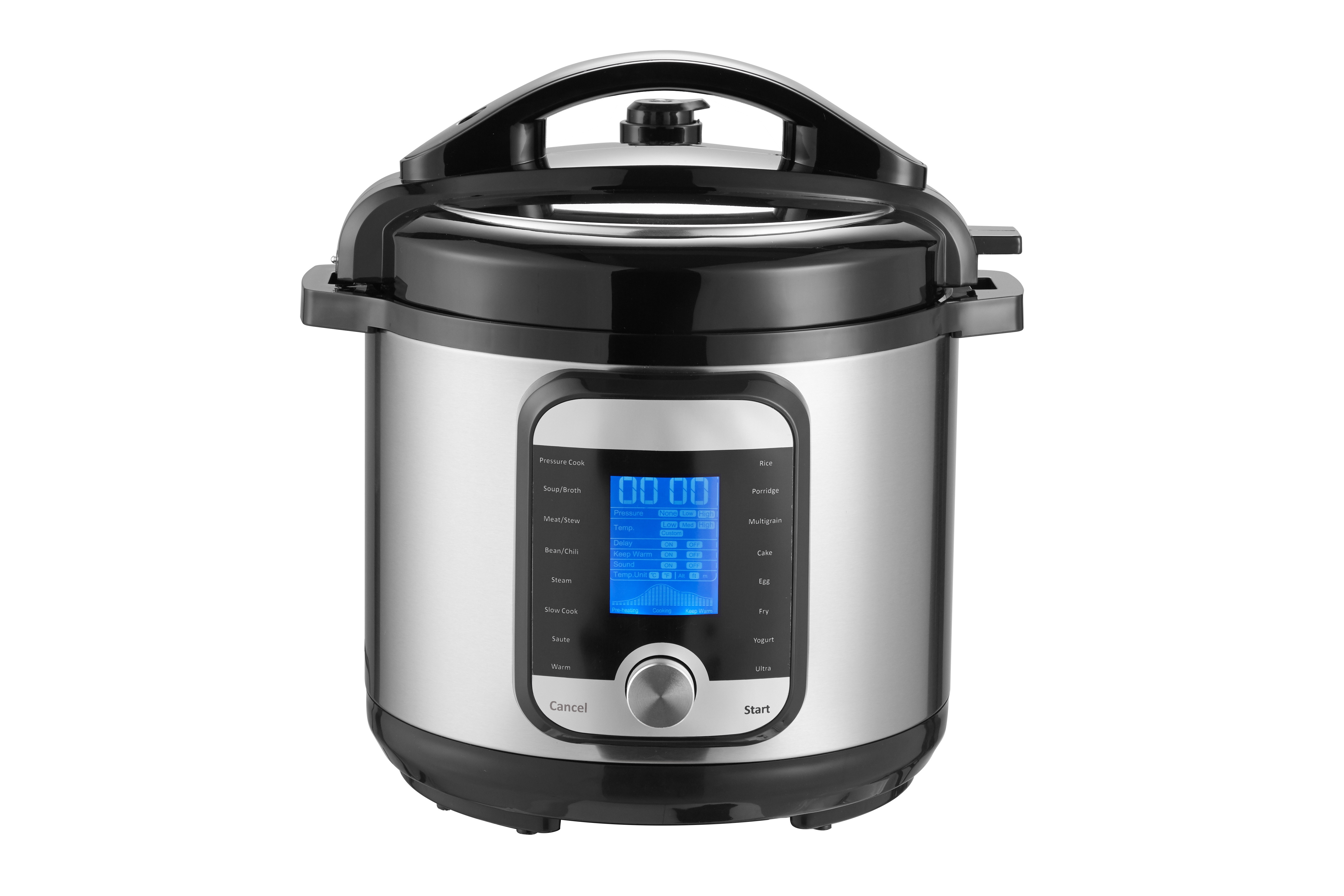 6 litre smart multifunctional stainless steel electric pressure pot cookers