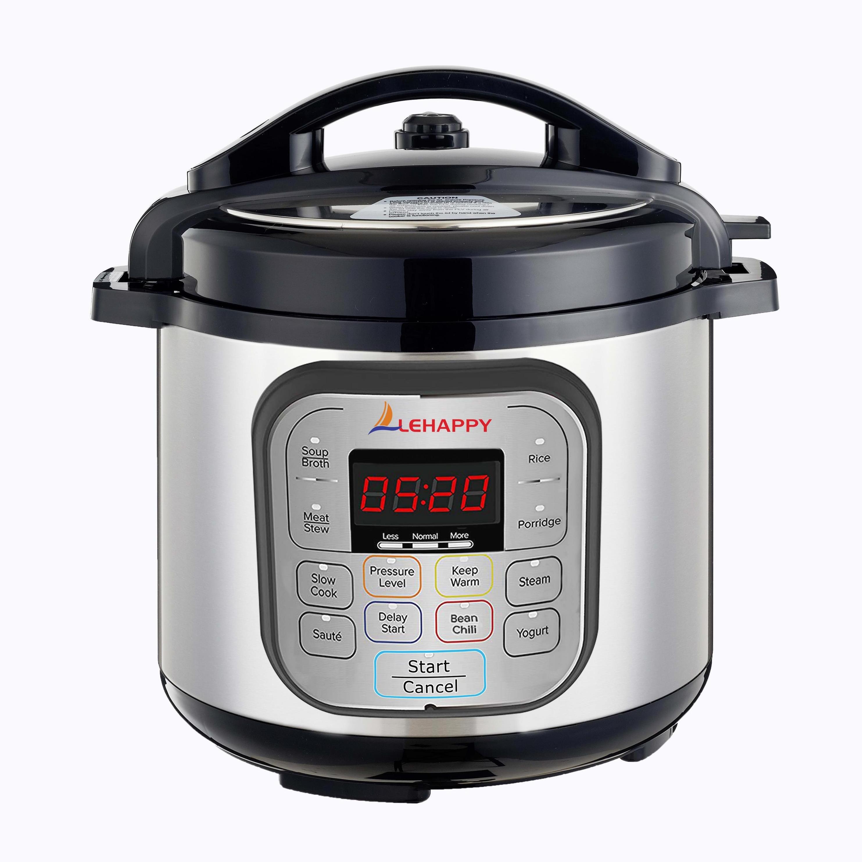 2022 new product aluminum insta pot 6l electrical multicooker multifunction presser rice pressure electric multi cooker