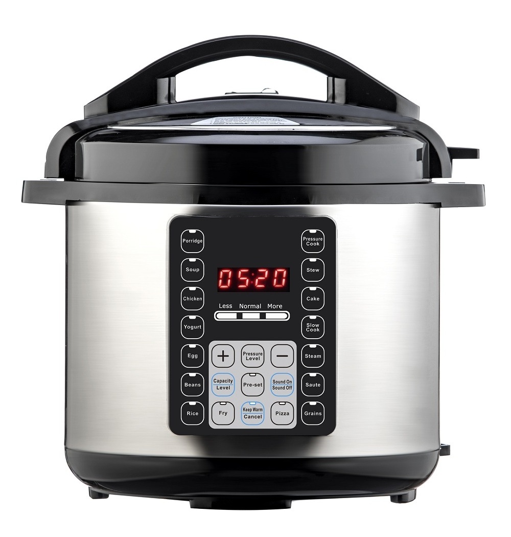 16 IN 1 6QT programmable digital electric stainless steel Pressure cooker for household