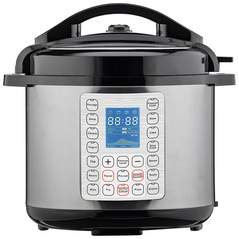 Hot Sale 23 in 1 Multifunction Rice Cooker CE CB TUV 6L Stainless Steel 304 Electric Pressure Cooker