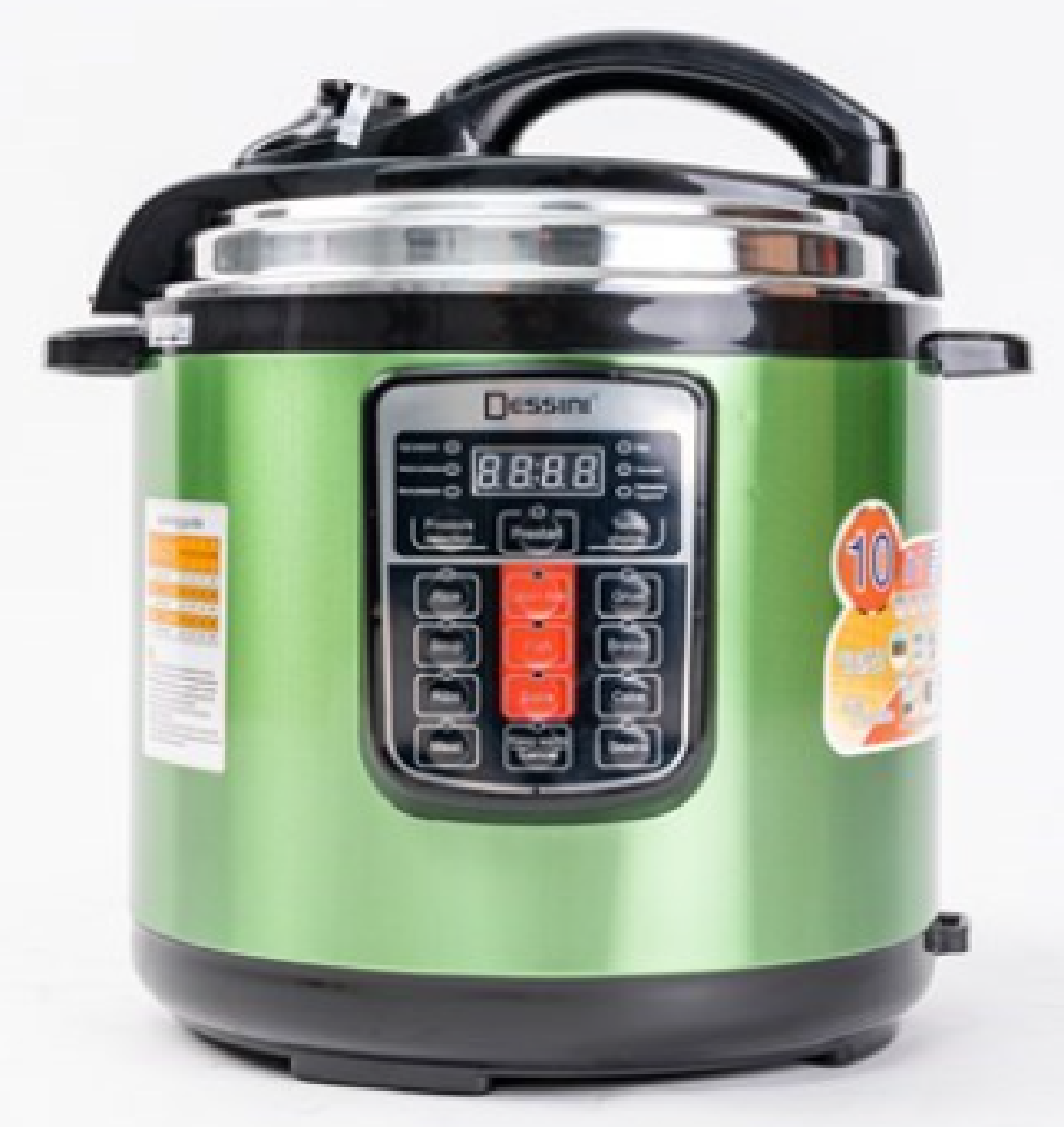 8 Liter /10 Liter big capacity 9 in 1 automatic multi stainless steel electric pressure cookers