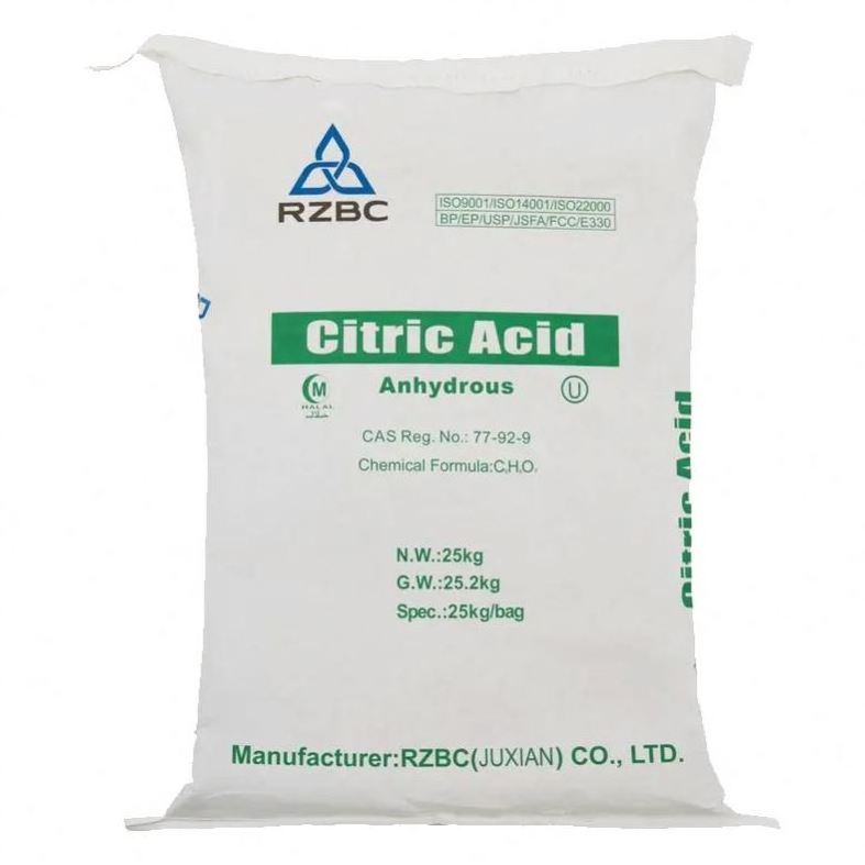 ENSIGN CITRIC ACID MONOHYDRATE TRI SODIUM CITRATE E331 TTCA RZBC SEVEN STAR ACIDO CITRICO MONOHIDRATADO ACIDE CITRIQUE DEXTROSE