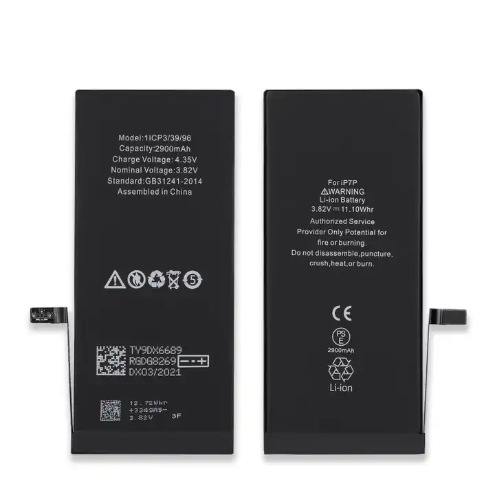 Suitable for Apple 7plus battery 2900mah large capacity iPhone 7P phone battery replacement