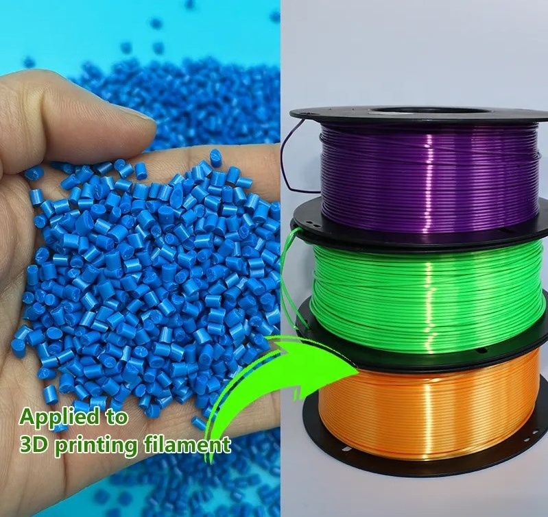 100% Resin Biodegradable Polylactic Acid PLA Pellets and Granules for 3D Printing Filaments PLA Resin