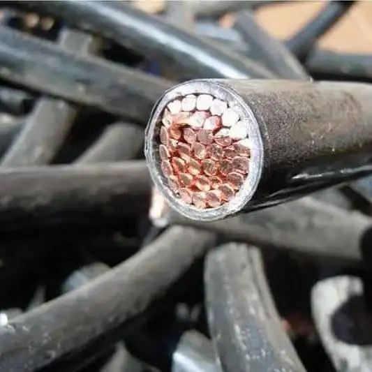 Cheapest Price Copper Wire Scrap Bare Copper Wire PVC for Sale Purity 99.9% Red Core 7-36 Cores 300/500V Construction 120mm