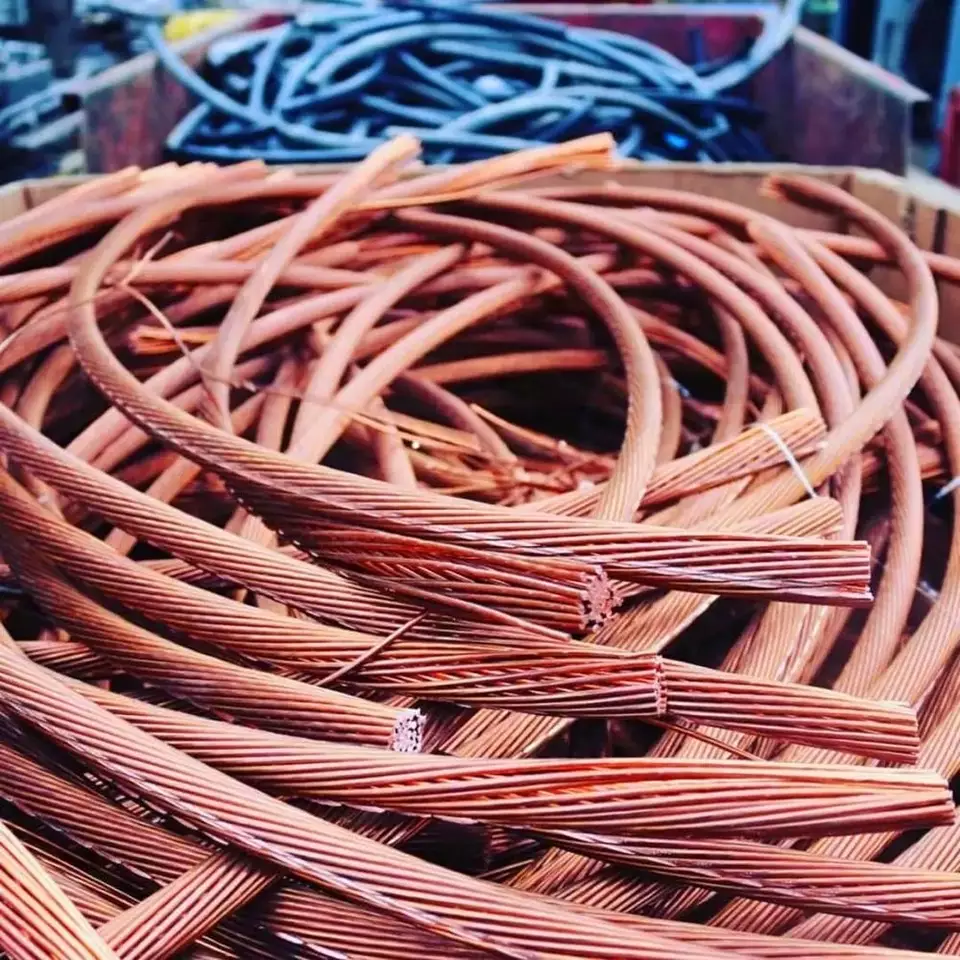 Cheapest Price Copper Wire Scrap Bare Copper Wire PVC for Sale Purity 99.9% Red Core 7-36 Cores 300/500V Construction 120mm