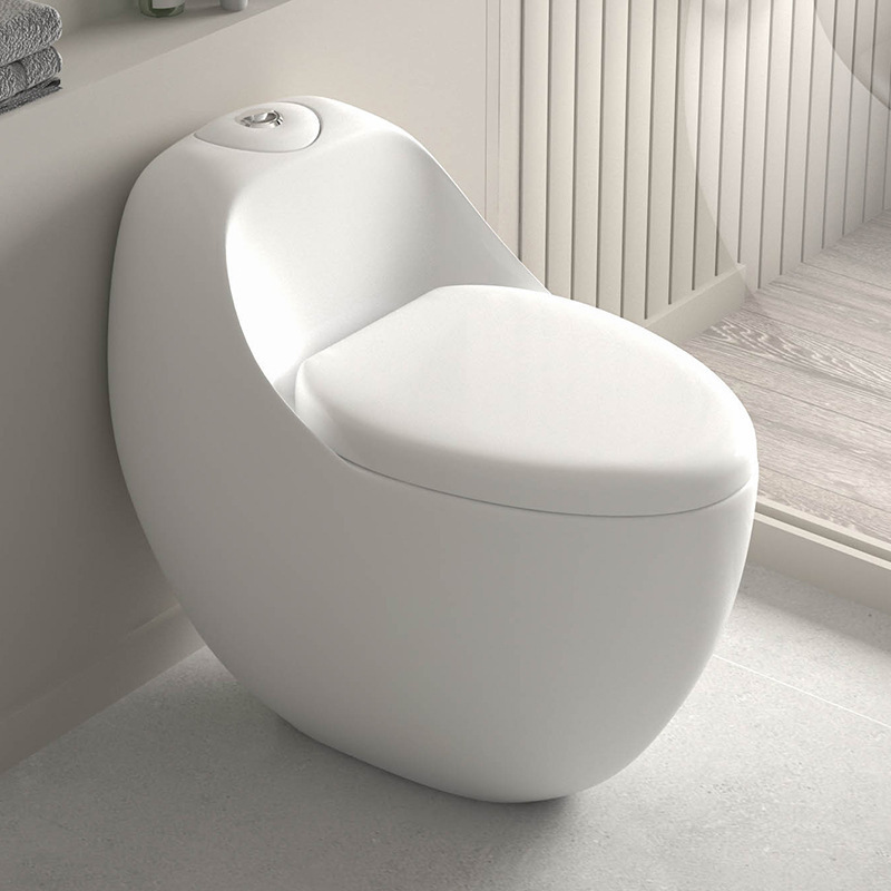 2022 luxury disposable toilets egg shape ceramic sanitary ware bathroom water closet WC ceramic toilet bowl