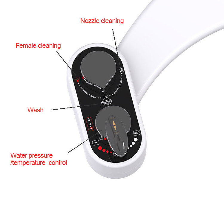 modern design bathroom self-cleaning non electric manual bidet for female