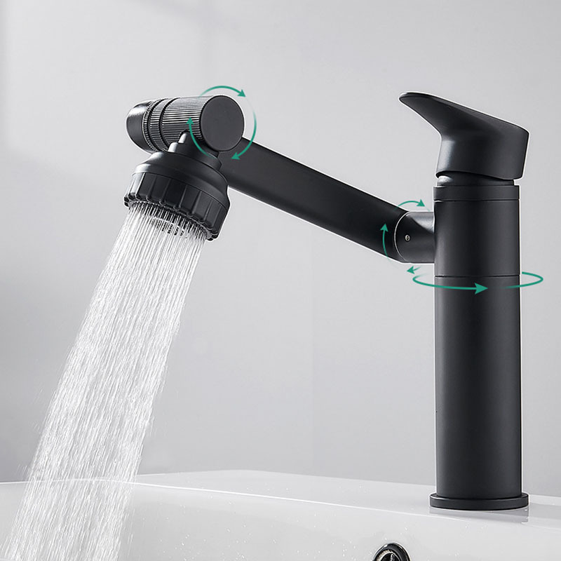 2022 New Design Bathroom Taps Modern Water Faucet Hot and Cold Mixer Free Rotation Bathroom Sink Faucet Single Handle 2 Years