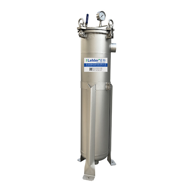 water treatment SS 304/316L Stainless Steel Magnetic Single Multi Cartridge bag Filter Housing