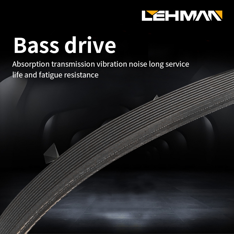 LEHMAN V-Belt High Quality Washer PH PJ PK Industrial Transmission Poly V Ribbed Belt For Washing Mach Rubber V Belt