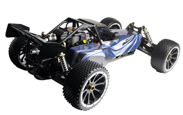 Wholesale 2.4G 1/5 RC Gas Powered 4WD Buggy 30CC engine with metal gear box HSP 94054S rc bugy car for sale