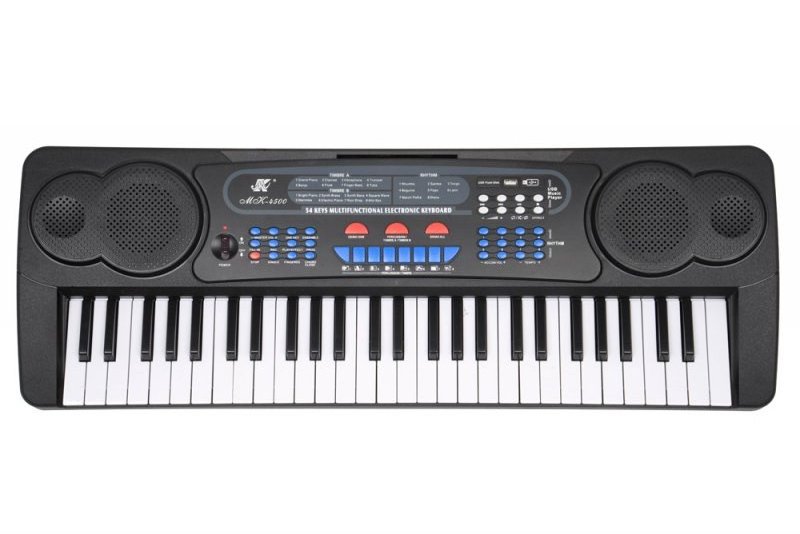 china suppliers 54 key battery operated keyboard mini piano with Microphone in low price