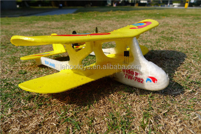 Infrared 2ch RC Mini Plane Mini BIPLANE indoor airplane toys in low price