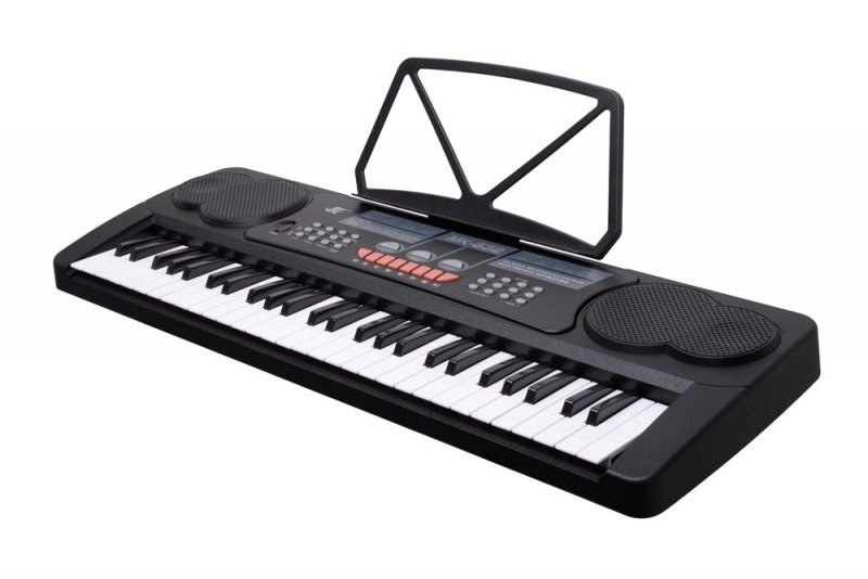 china suppliers 54 key battery operated keyboard mini piano with Microphone in low price