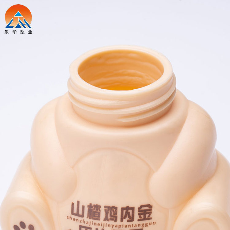 China Manufacturer seal medicine vitamin bottles containers Bear Shaped pill bottles