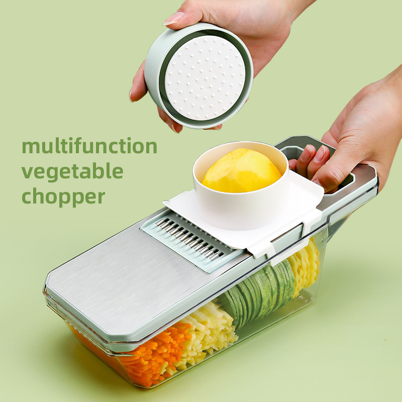 Kitchen Tools Vegetable Chopper Set 4 in 1 Handheld Fullstar all-in-1 Vegetable Chopper Manual Pull Food Chopper