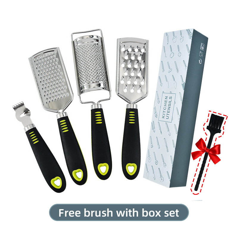 Rotary Cheese Grater Stainless Steel Cheese Grater for Kitchen Stainless Steel