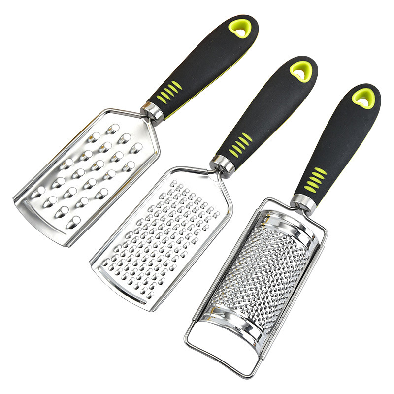 High Quality Stainless Steel Mini Grater with 4 pcs Stainless Steel Cheese Grater Food Grater