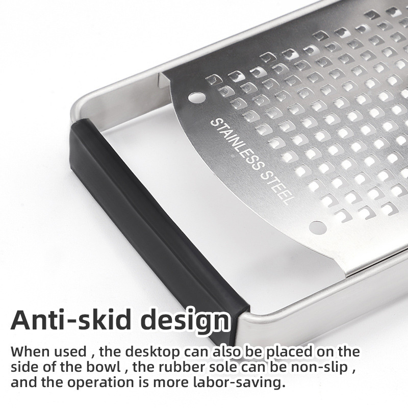 Professional Cheese Grater lightweight Salad Grater Stainless Steel Mini Grater fruit vegetable chopper for Kitchen Box Chippers