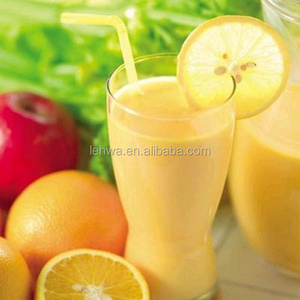 Orange fruit juice with pulp