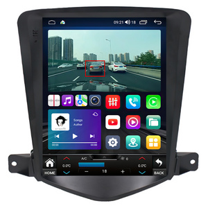 LEHX 8 Core 4G Android 12 Car Radio Multimedia For Chevrolet Cruze J300 2008-2012 Tesla Style Carplay Auto 2 Din Stereo GPS