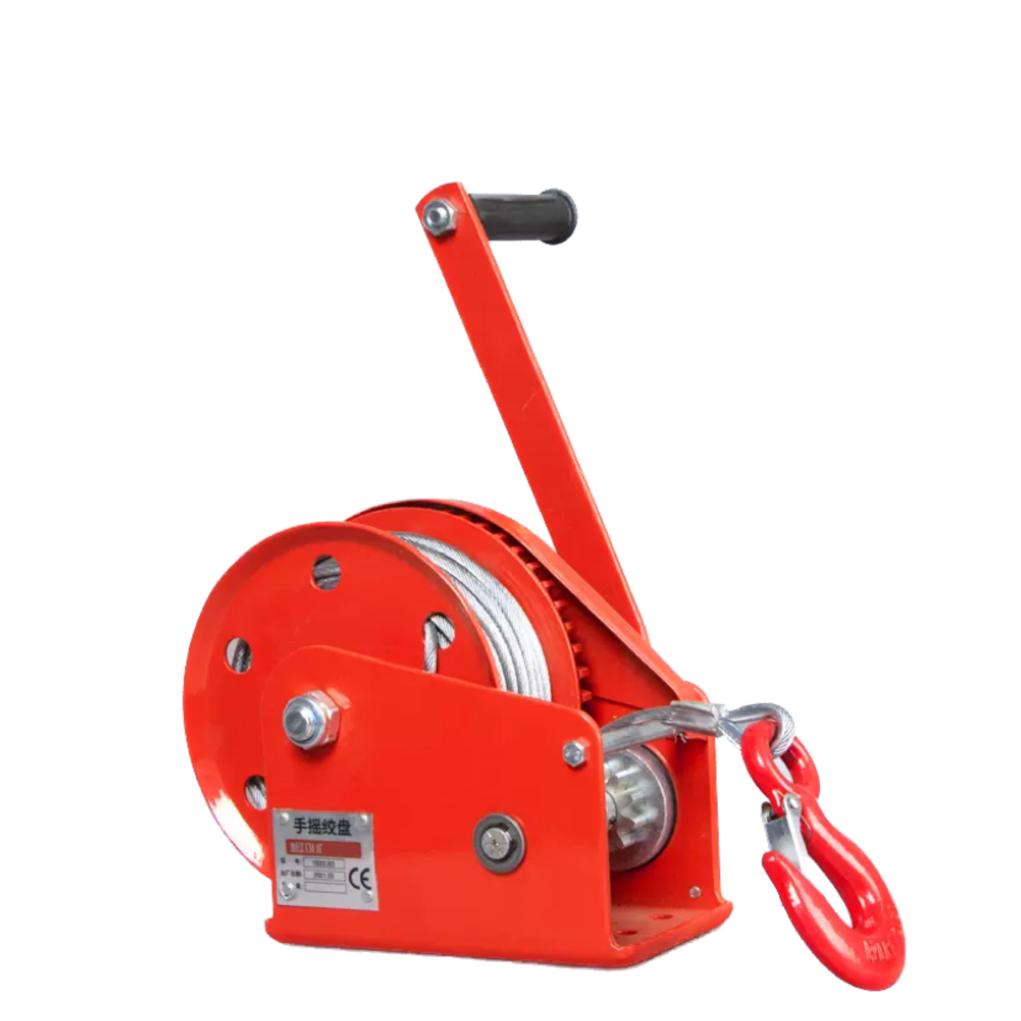 Wholesale Customized Hand Winch Cable Puller 2000lb Hand Winch 900kg Hand Winch