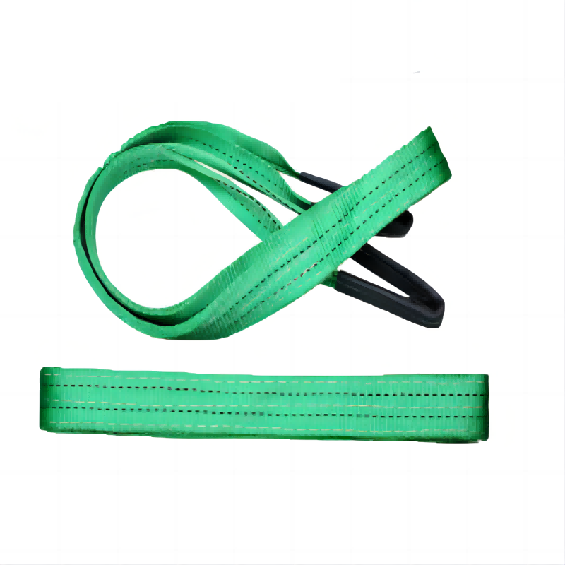 Factory Direct Sales 100% Polyester Double Flat Eye to Eye Webbing Sling Customized Carry Heavy Work