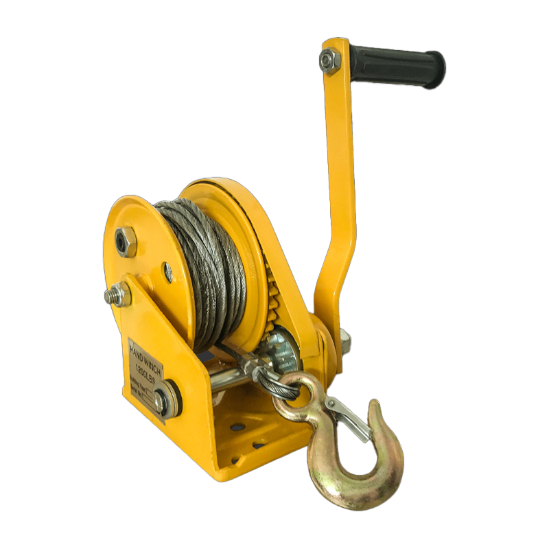 1200LBS Hand Winch Hand Winding Winch Stainless Steel Hand Operated Winches With Cable