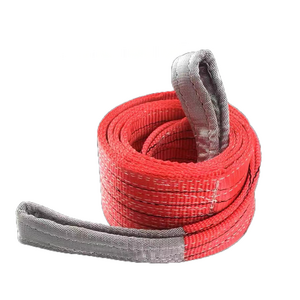 5ton 100% Polyester Woven Lifting Webbing Sling Belt Handling of Building Materials