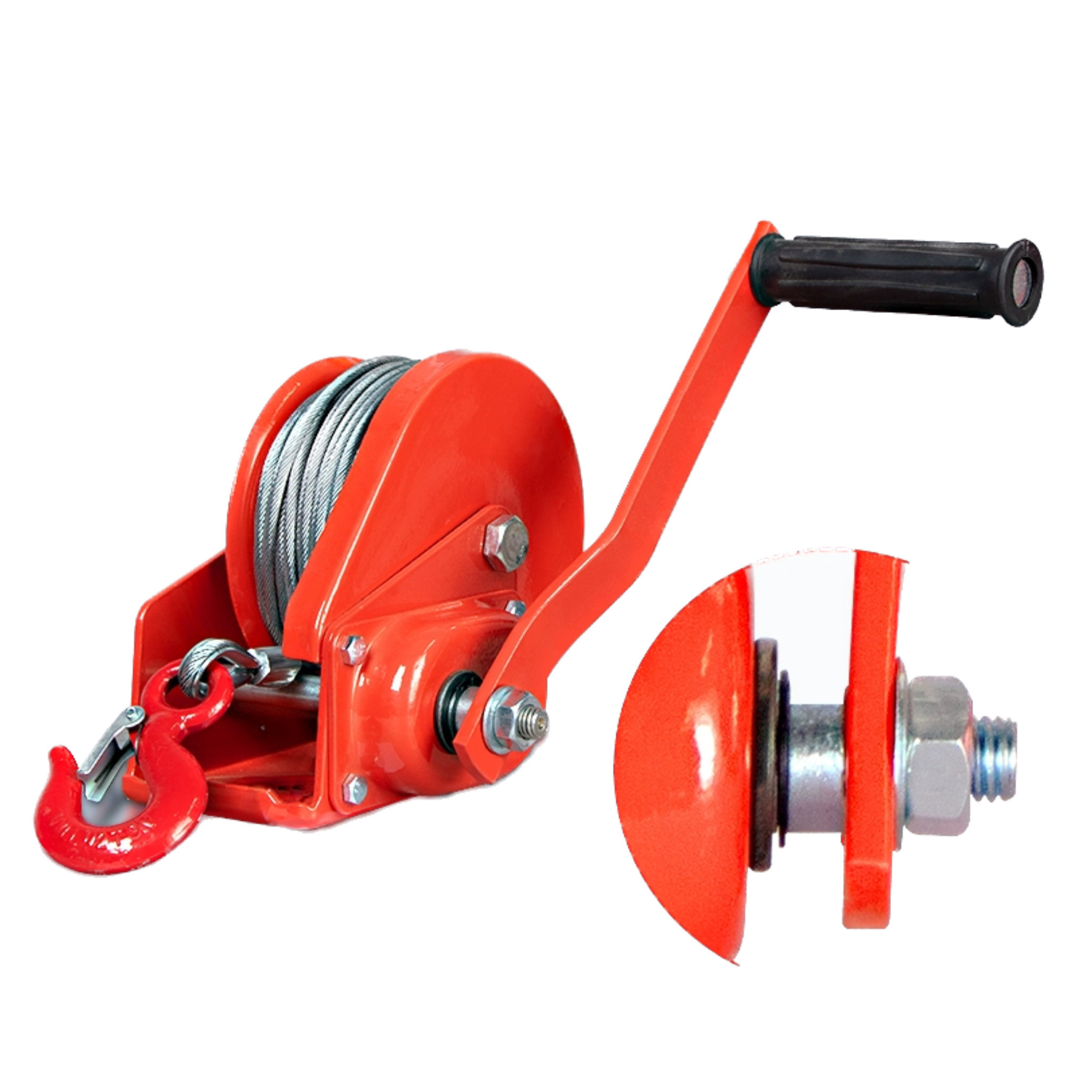 Wholesale Customized Hand Winch Cable Puller 2000lb Hand Winch 900kg Hand Winch