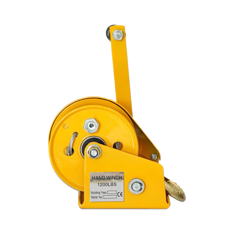 1200LBS Hand Winch Hand Winding Winch Stainless Steel Hand Operated Winches With Cable