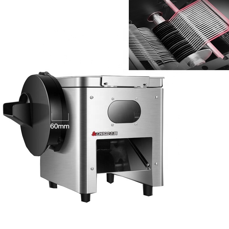 Cheap Price Fresh Beef Jerky Cutter Slicer/ Flake Pork Meat Mutton Cutting Slicing Machine