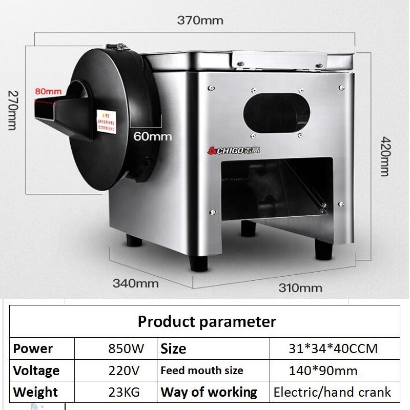 Cheap Price Fresh Beef Jerky Cutter Slicer/ Flake Pork Meat Mutton Cutting Slicing Machine