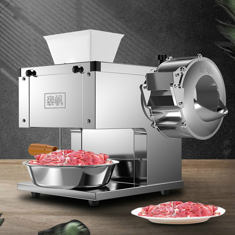 Electric Sliced Meat Cutting Machine Electric Rapid Cutting Diced Sliced Meat Cutting Machine