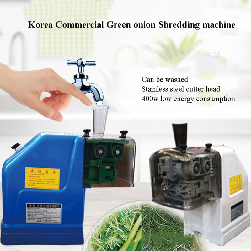 Automatic Spring Onion Leek Cutting Machine Green Onion Shredder machine