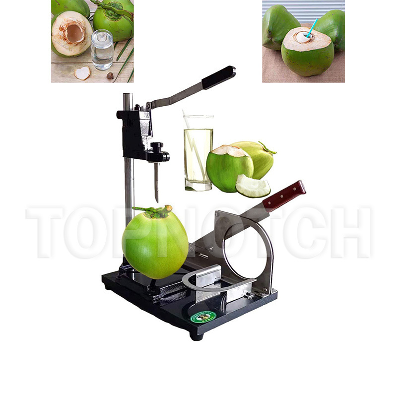 Fresh Coconut Cutting Tools Stainless Young Coconut Peeled Machine Commercial Green Coconut Cutter